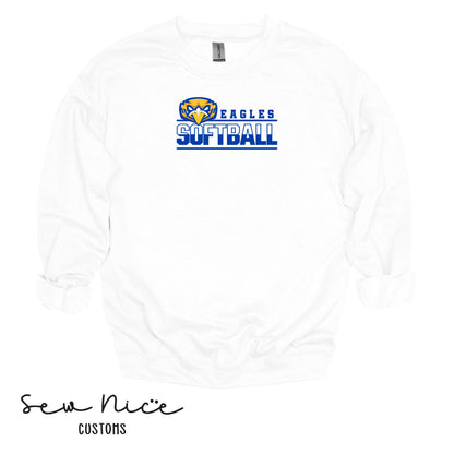 Forward Eagle Softball-Unisex Adult/Youth Crewneck