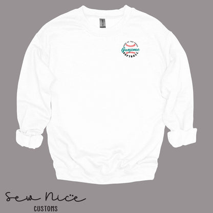 Guajome Circle Softball- Unisex Adult/Youth Crewneck
