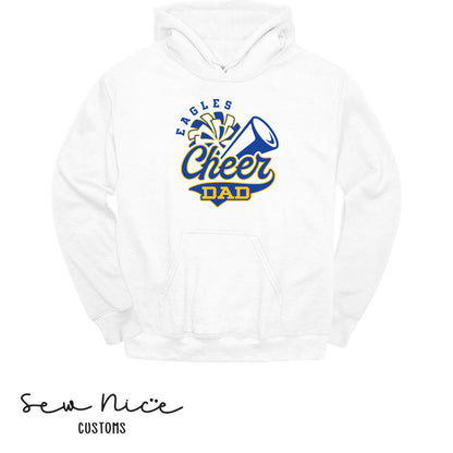 Eagles Cheer Dad- Unisex Adult Hoodie