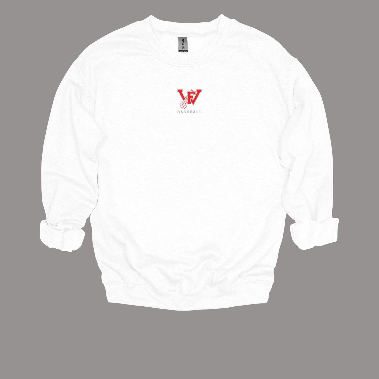 FW Small Center Chest Logo- Unisex Adult/Youth Crewneck Sweatshirt