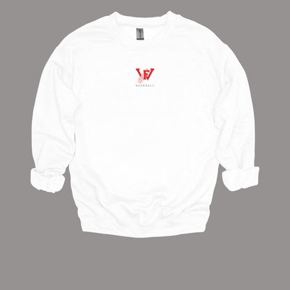FW Small Center Chest Logo- Unisex Adult/Youth Crewneck Sweatshirt