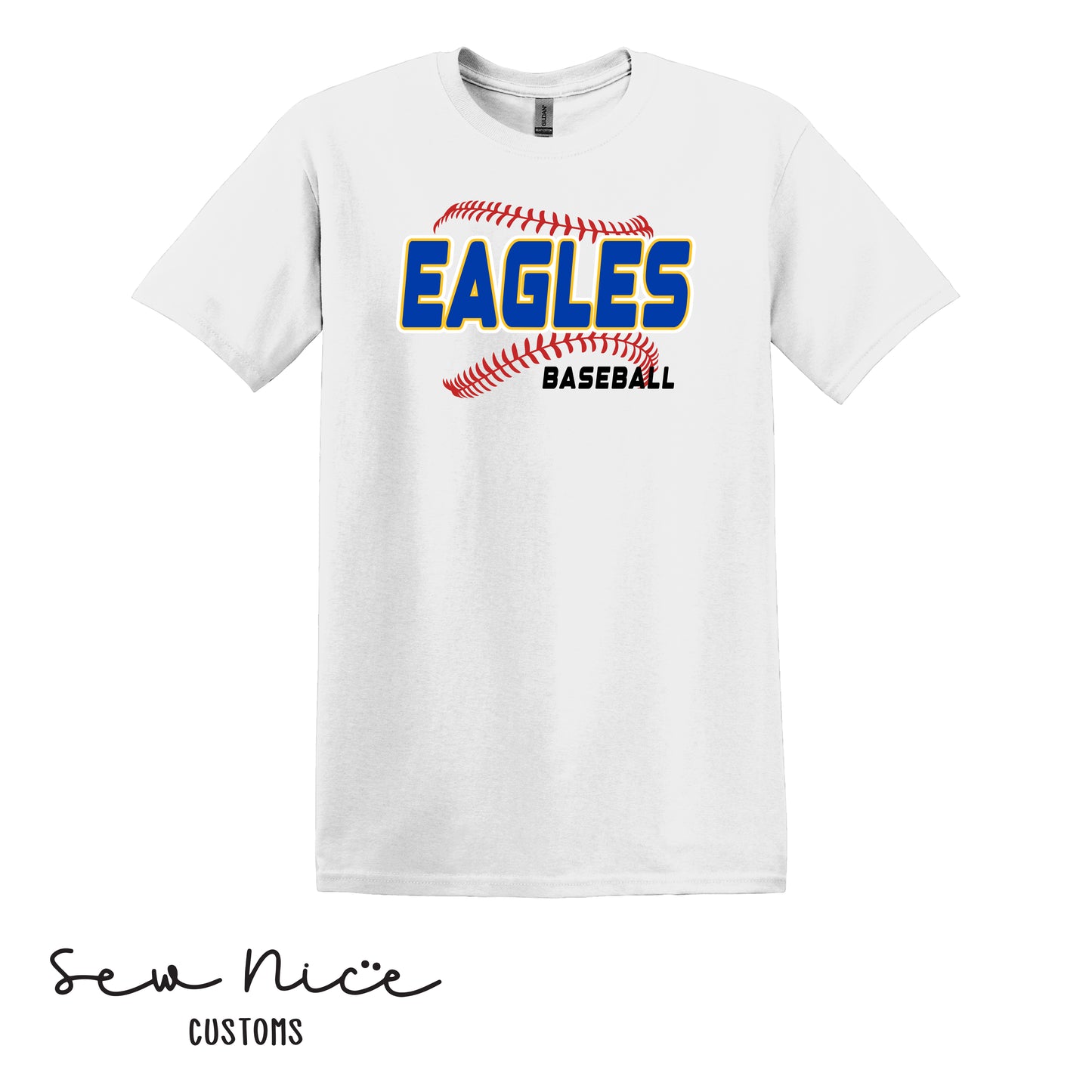 EAGLES Seam Design- Unisex Adult/Youth T-Shirt