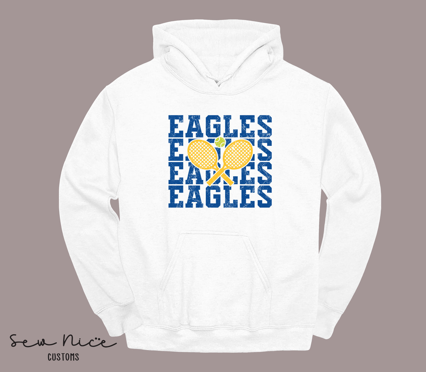 SP Eagles Stacked- Unisex Adult/Youth Hoodie