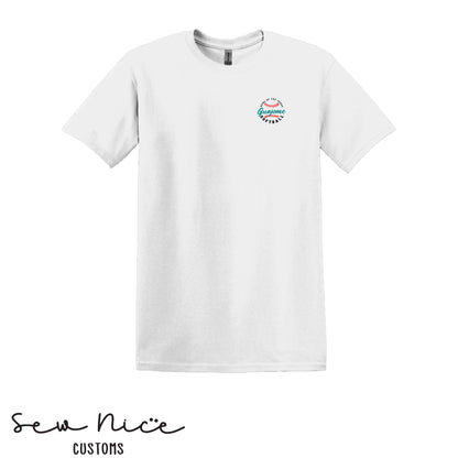 Guajome Circle Softball- Unisex Adult/Youth T-Shirt