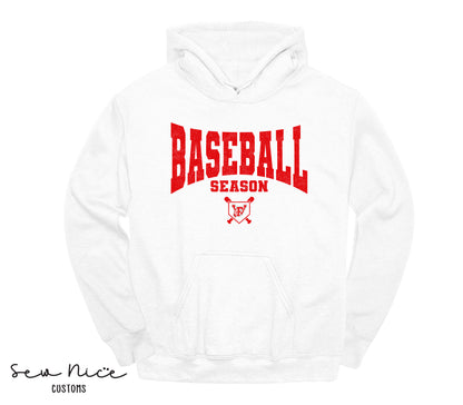 Baseball Season- Unisex Adult/Youth Hoodie
