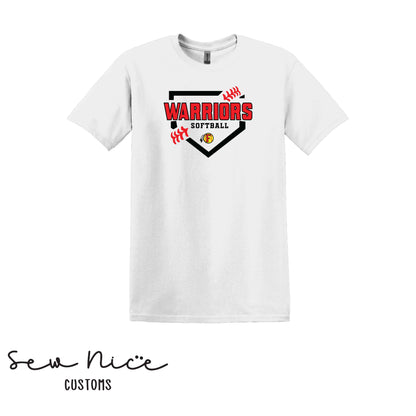 FHS Softball Plate- Unisex Adult/Youth T-Shirt