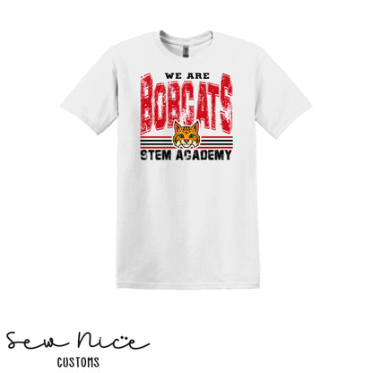 STEM-We Are Bobcats- Unisex Adult/Youth T-Shirt