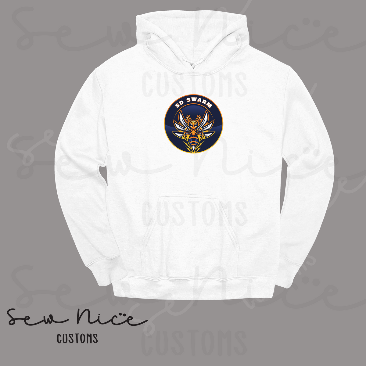 SD SWARM Baseball- Unisex Hoodie