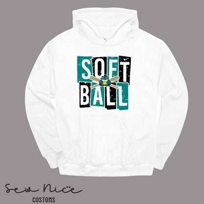 Guajome Block Softball- Unisex Adult/Youth Hoodie