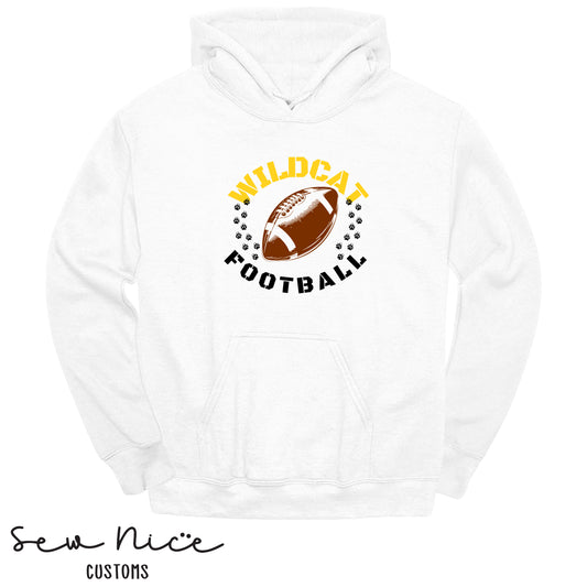 Sullivan Football Paw Prints- Unisex Adult/Youth Hoodie
