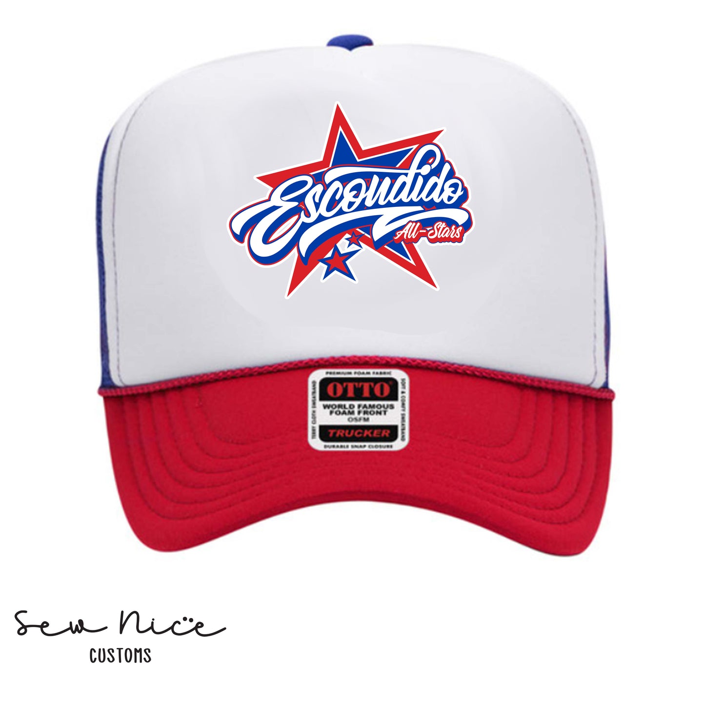 Escondido All Star Foam Trucker Hat
