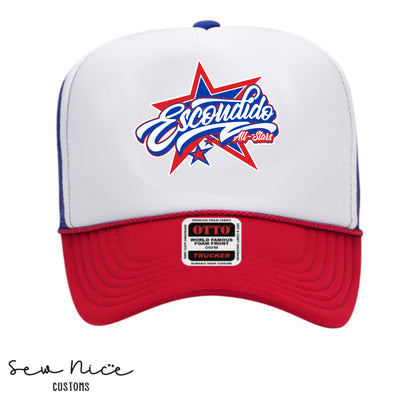 Escondido All Star Foam Trucker Hat