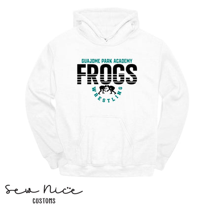 Guajome Stripe Wrestling Design- Unisex Adult/Youth Hoodie