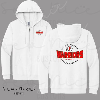 Circle Warriors- Full Zip Hoodie