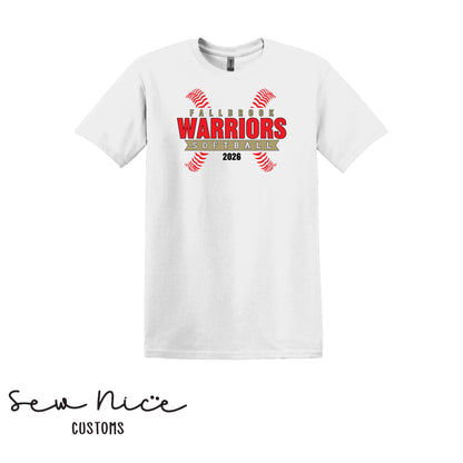 FHS Softball Seam- Unisex Adult/Youth T-Shirt