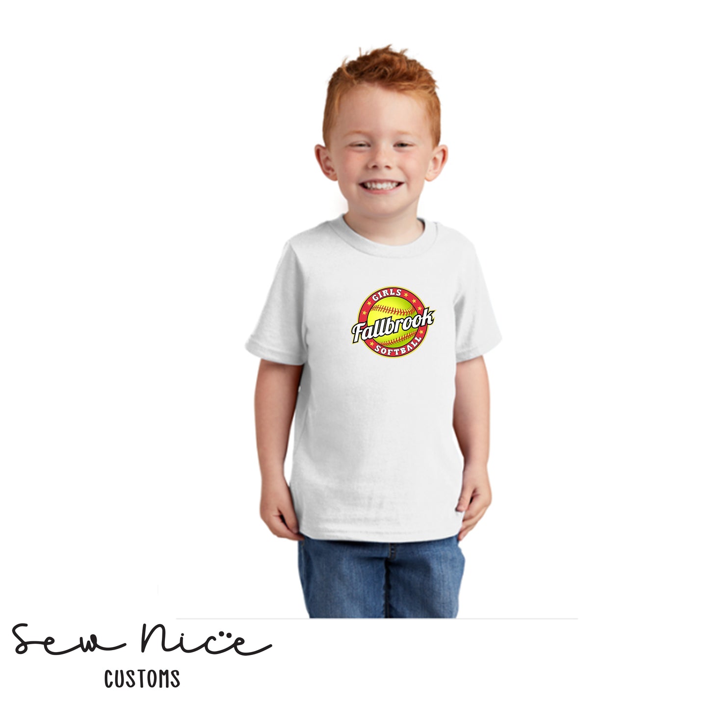 Fallbrook Girls Softball Logo- Unisex TODDLER Shirt