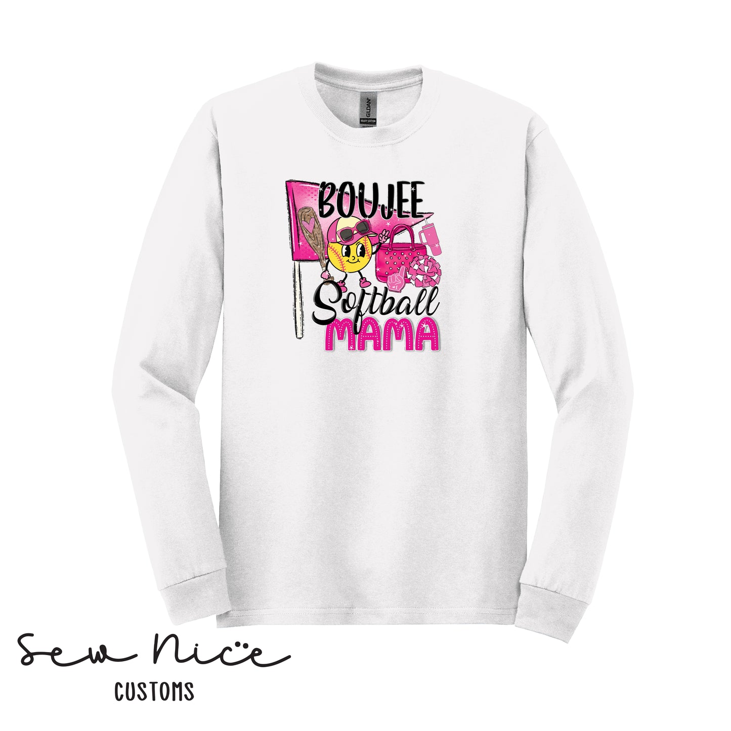 Boujee Mama- Unisex Adult/Youth Long Sleeve Shirt