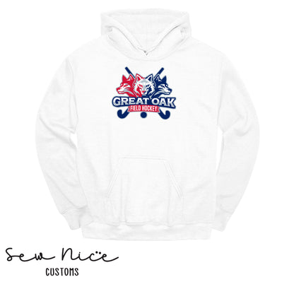 GO Wolfpack Field Hockey Unisex Adult/Youth Hoodie