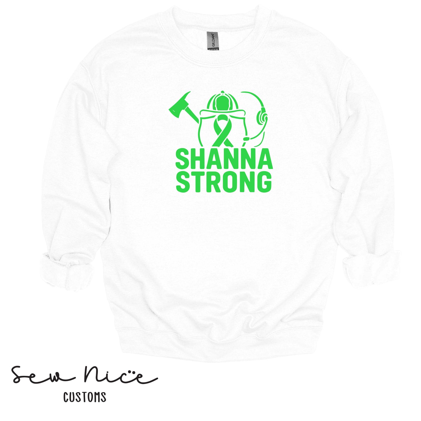 Shanna Strong Unisex Adult/Youth Crewneck Sweatshirt