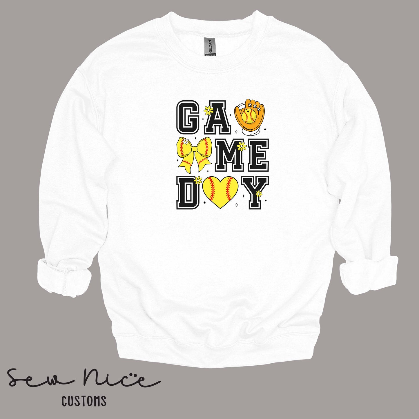 Game Day Design - Unisex Crewneck Sweatshirt