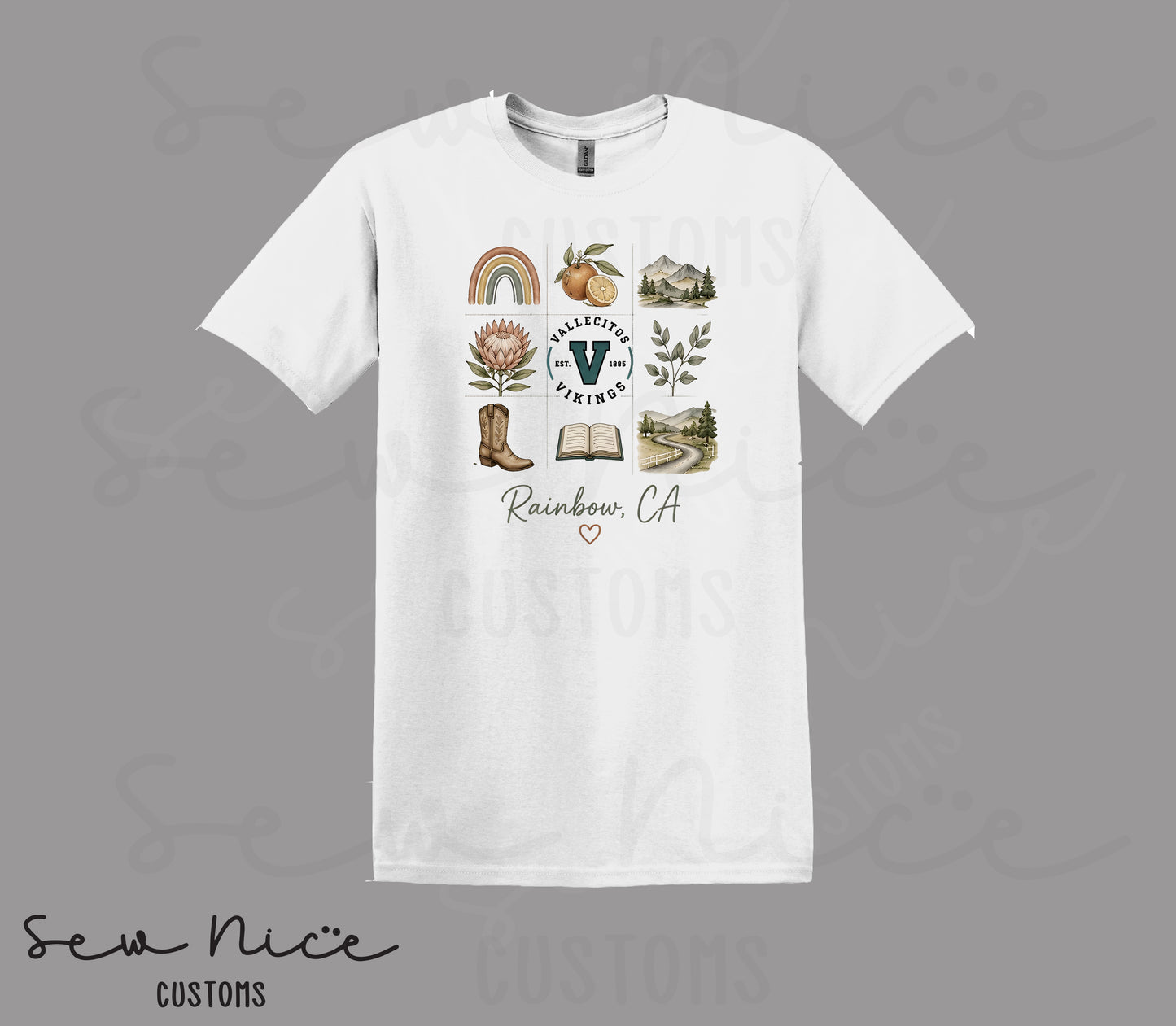 Rainbow Collage- Unisex T-Shirt