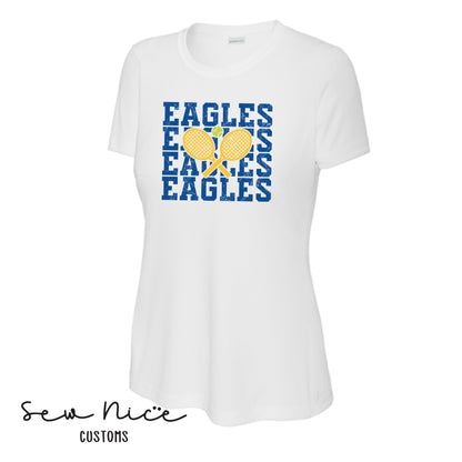 SP Eagles Stacked-  Ladies Dri Fit Shirt