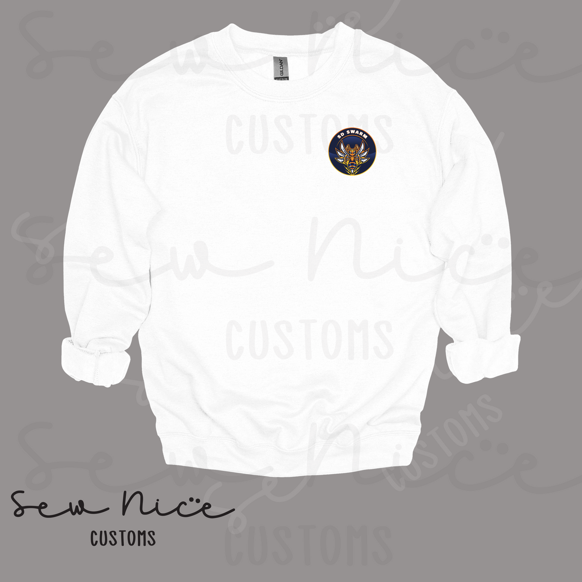 SD SWARM Baseball- Unisex Crewneck Sweatshirt