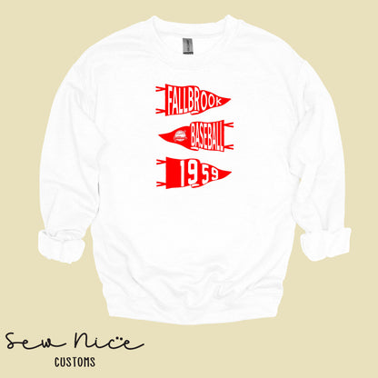 FYB Flag Trio- Unisex Cotton Crewneck Sweatshirt