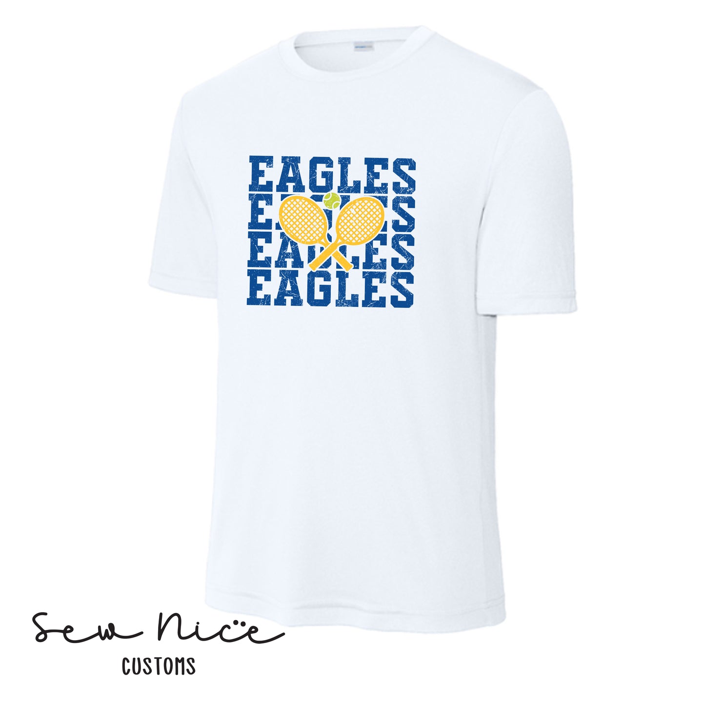 SP Eagles Stacked- Unisex Dri Fit Shirt
