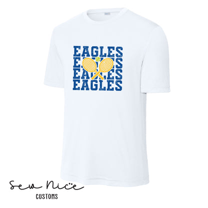 SP Eagles Stacked- Unisex Dri Fit Shirt