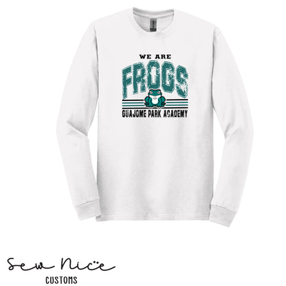 Guajome-Vintage We Are Frogs- Unisex Adult/Youth Long Sleeve Shirt
