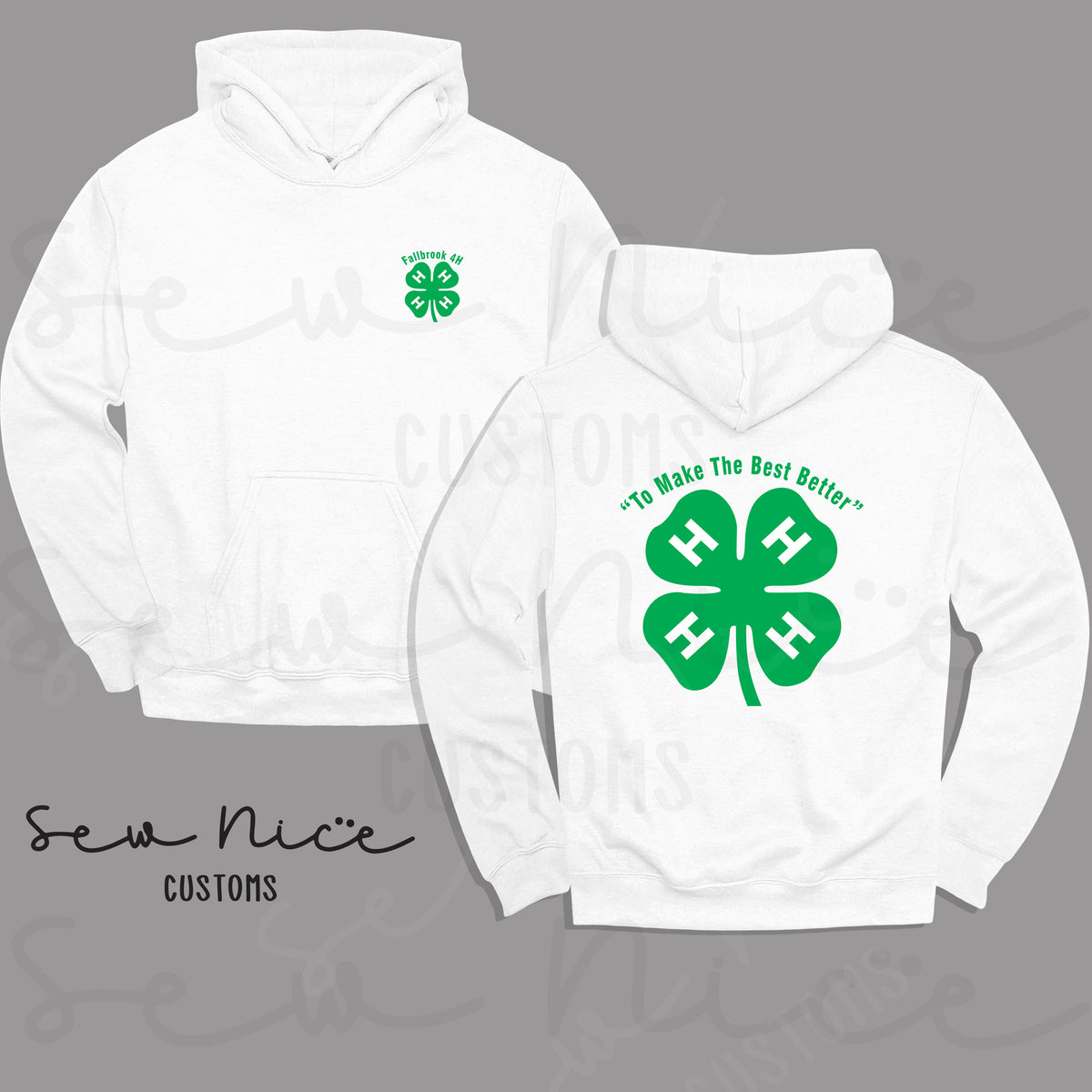 4H-To Make The Best Better- Hoodie