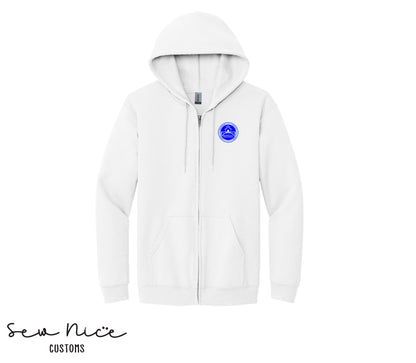 Bonsall District Logo LADIES Adult Full Zip Hoodie