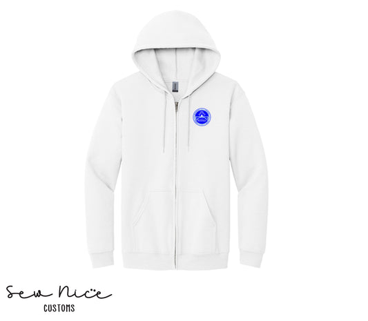 Bonsall District Logo LADIES Adult Full Zip Hoodie