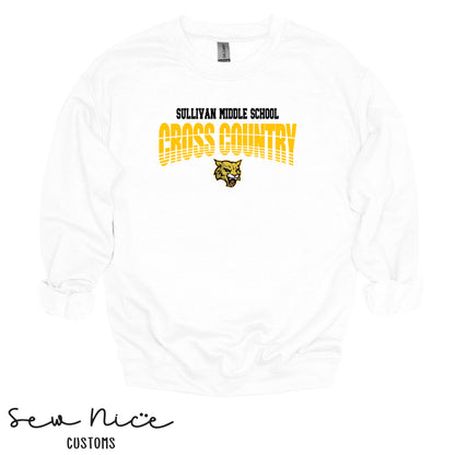 Sullivan Cross Country Mascot- Unisex Adult/Youth Crewneck Sweatshirt