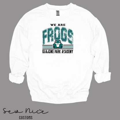 Guajome-Vintage We Are Frogs- Unisex Adult/Youth Crewneck Sweatshirt
