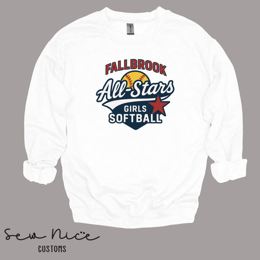 Vintage All Stars Design - Unisex Crewneck Sweatshirt