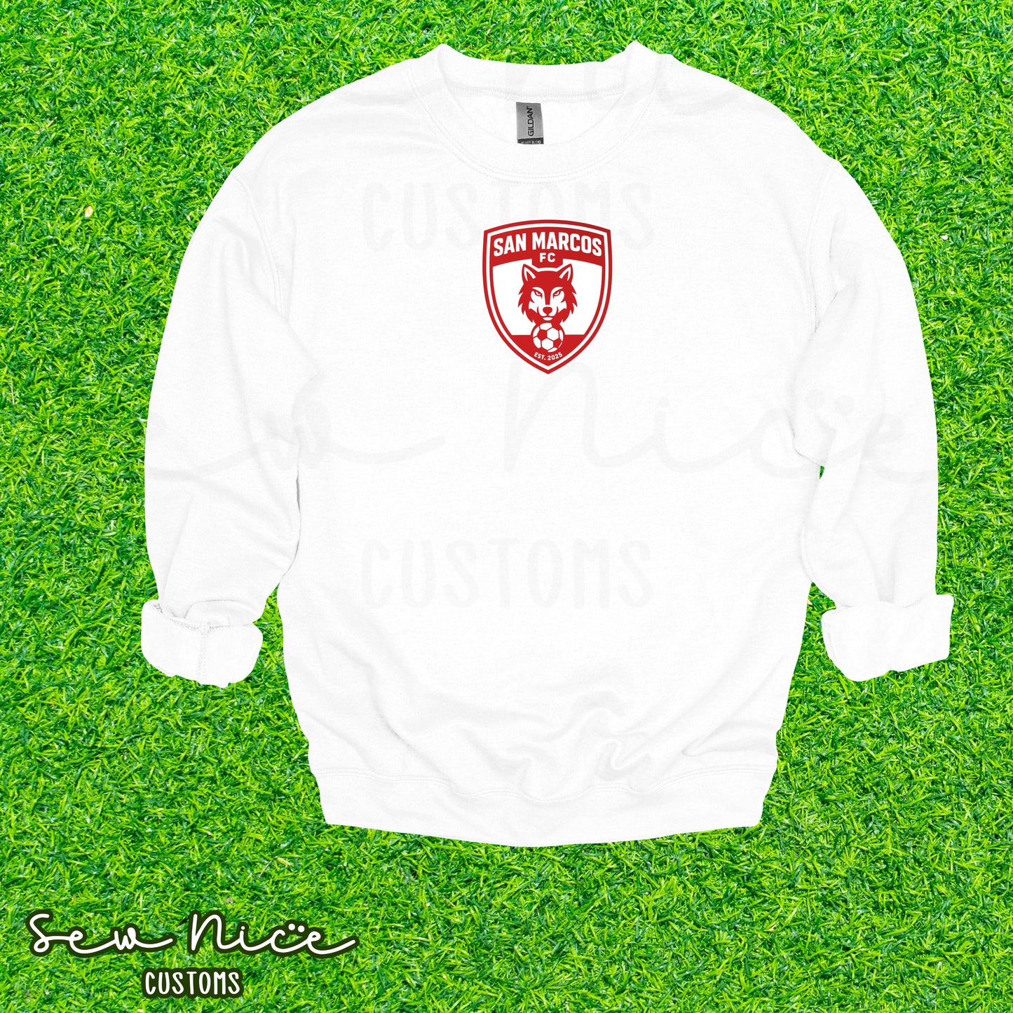 San Marcos FC- Unisex Adult/Youth Crewneck Sweatshirt