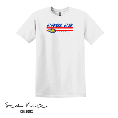 SP American Flag Eagles- Unisex Adult/Youth T-Shirt