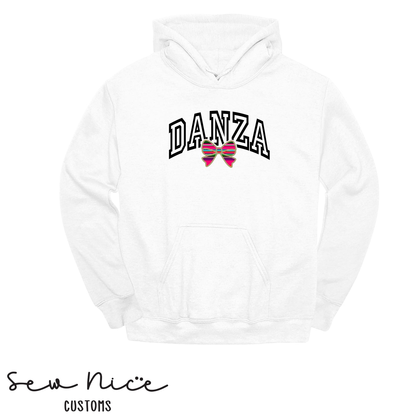 Danza Bow- Unisex Adult/Youth Hoodie