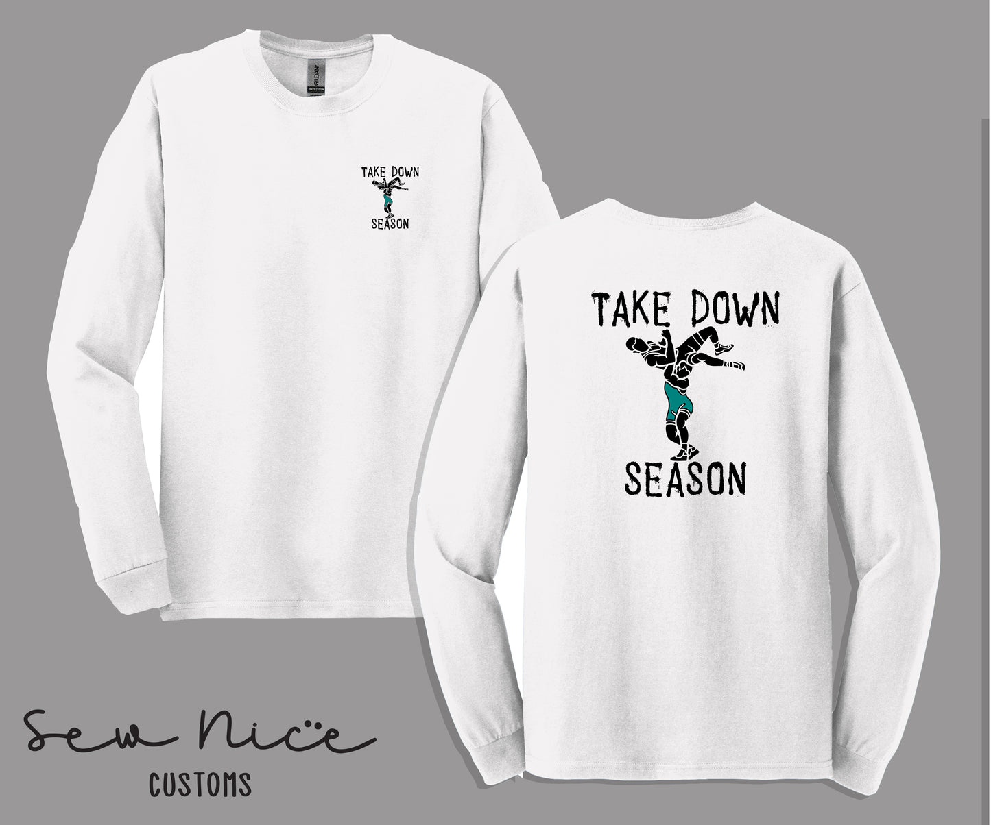 Guajome Take DOWN Design- Unisex Adult/Youth Long Sleeve Shirt