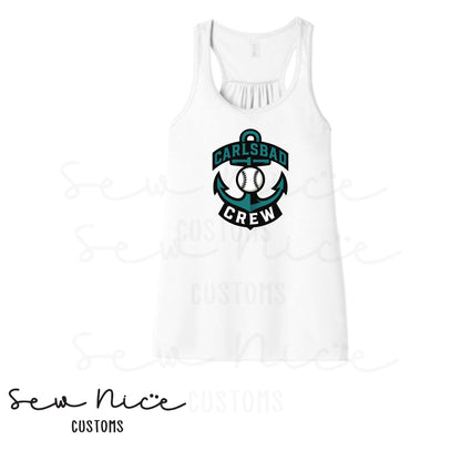 Carlsbad Crew Ladies Bella Canvas Flowy Tank Top
