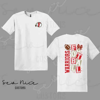 Warriors Football Block - Unisex Shirt