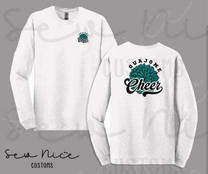 Guajome Pom Pom Cheer-Long Sleeve Shirt