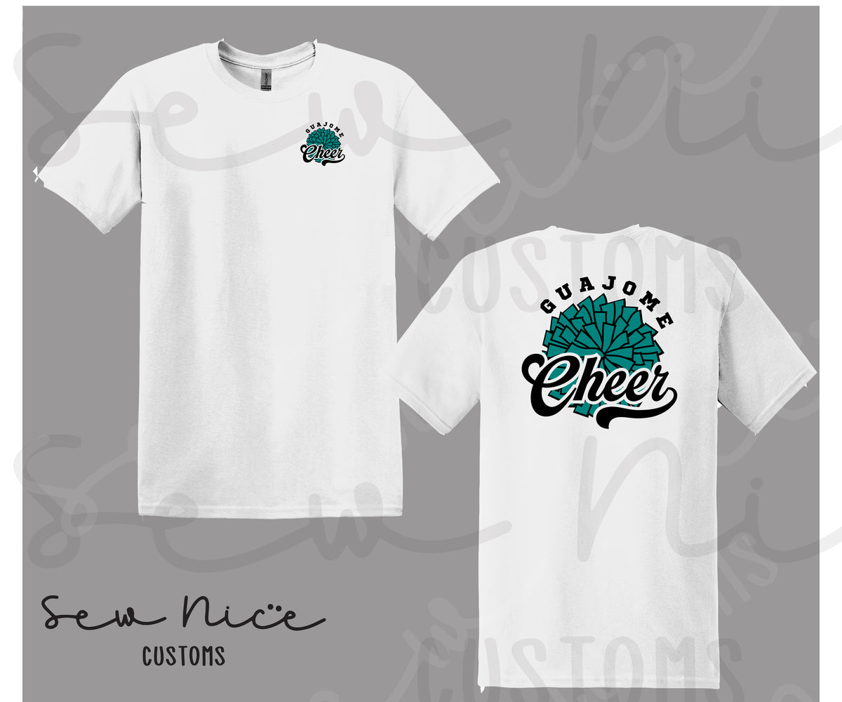 Guajome Pom Pom Cheer Design- Shirt