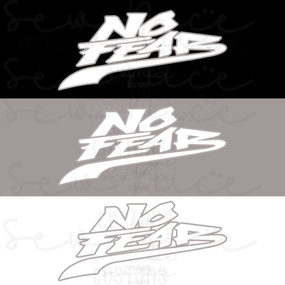 No Fear Swoosh Design