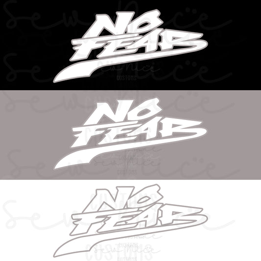 No Fear Swoosh Design