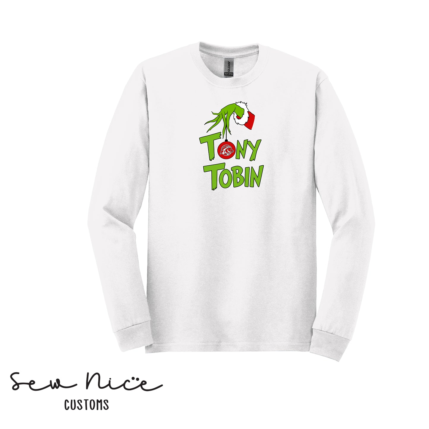 Tony Tobin Grinch- Unisex Adult/Youth Long Sleeve