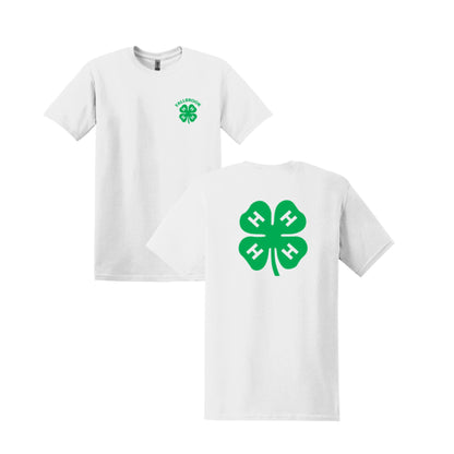 Clover 4H - ADULT Unisex Shirt - Left Chest/Back Design