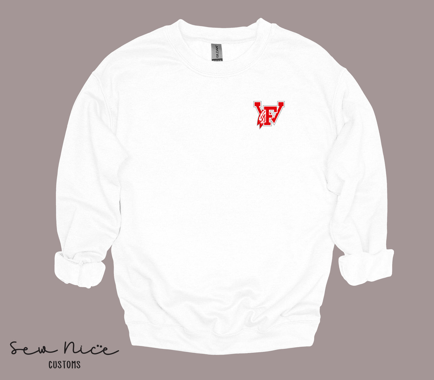 Embroidered FW Youth Logo - Adult/Youth Crewneck